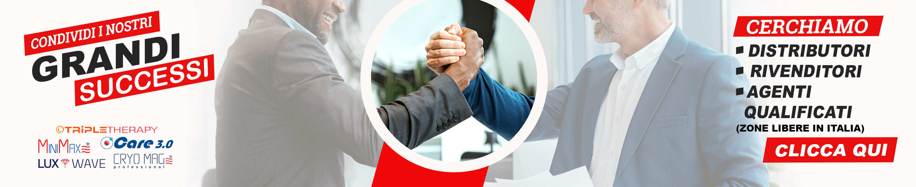 BANNER CERCHIAMO RIVENDITORI AGENTI DISTRIBUTORI